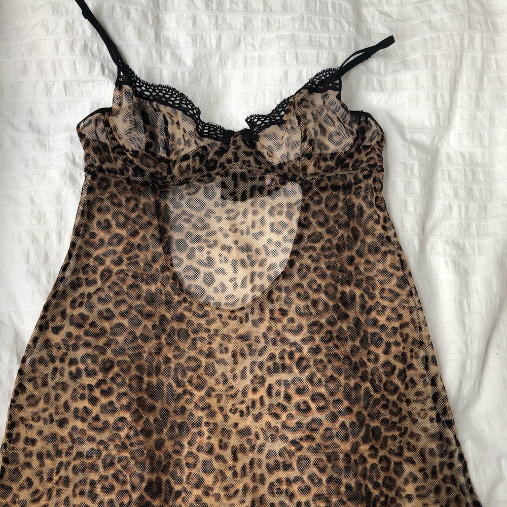 Animal print Victoria’s Secret nightgown lingerie